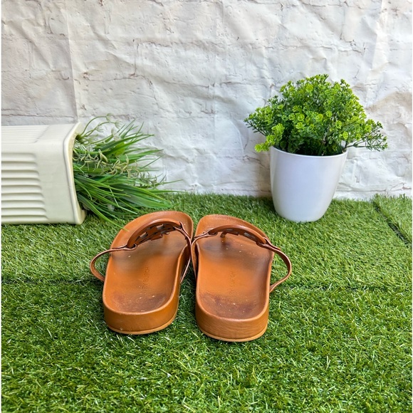 Tory Burch Miller Cloud🍂🍁aged Camello size 9 womens. gently used - Picture 10 of 16